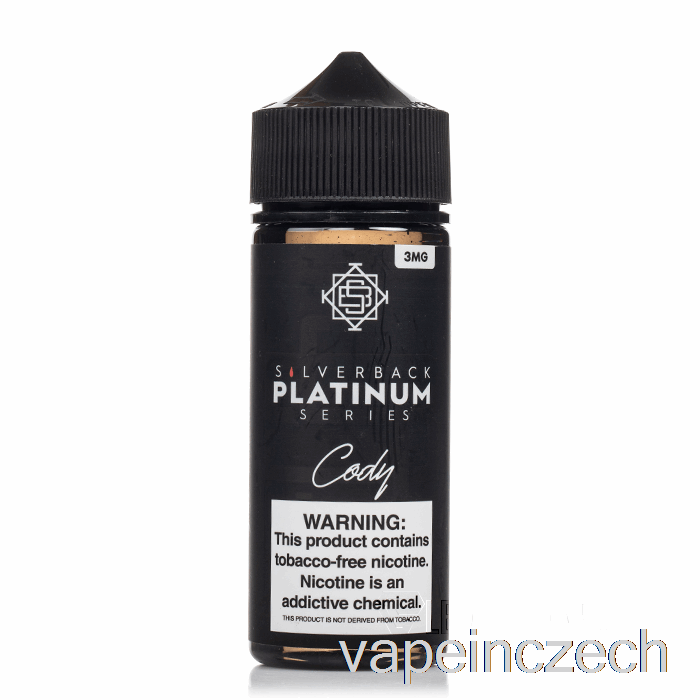 Cody - Silverback Platinum Series - 120ml 6mg Vape Bez Nikotinu